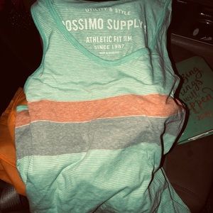 7 men’s take tops Russell, Mossimo, FoL all size L